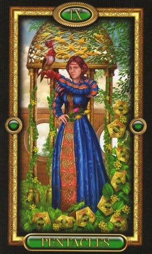 CARD OF THE DAY — NINE OF PENTACLES